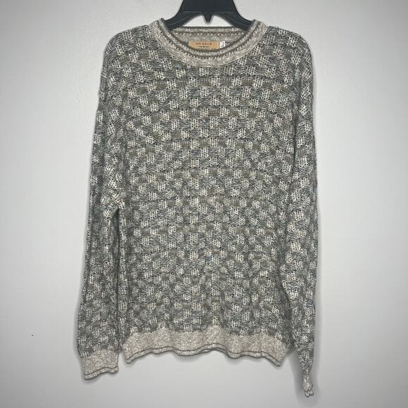 Vintage Cosby Coogie Style Sweater Textured 3D Suge Biggie Pullover Size L - Picture 1 of 13